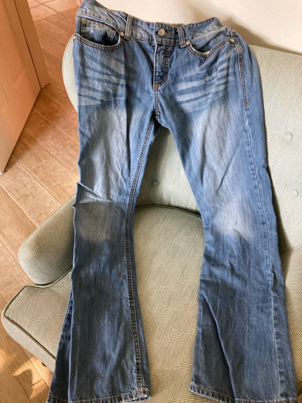 Women’s Light Blue Boot Cut Jeans - Classic Everyday Style